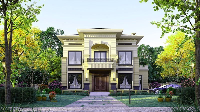 张家口中式合院住宅，开放庭院与邻里乡亲更亲近